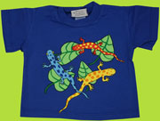 flap happy geckos galore t-shirt