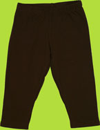 Girlfriends Chocolate Cropped Leggings