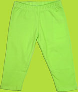 Girlfriends Lime Cropped Leggings 