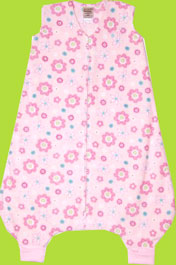 Halo Pink Daisies Early Walker SleepSack Wearable Blanket 