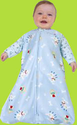 Halo Blue Dog Micro-Fleece Sleep Sack/Wearable Blanket