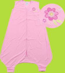 Halo Pink Daisy Early Walker Sleep Sack