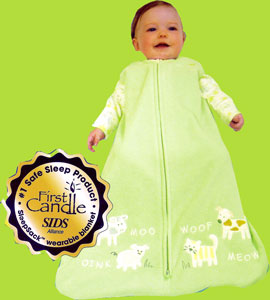 Halo Sage Barnyard Micro-Fleece Sleep Sack
