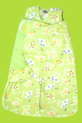 Halo Sage Barnyard 2 in 1 Microfleece Swaddle