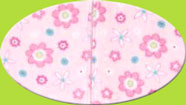 Pink Daisy Micro Fleece Sleepsack/Wearable Blanket