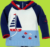 Hartstrings "Baby on Board" Hooded Pullover Sweater 