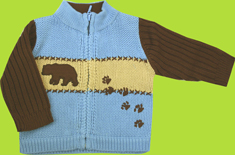 Hartstrings Bear Necessities Cotton Coverall with Hood