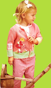 Hartstrings First Blush Cardigan Sweater for Toddlers