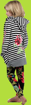 Backside of La Vie en Rose Pullover