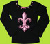 Havengirl Black Long Sleeve Como Tee