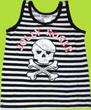 Havengirl Jolly Roger Pirate Tank Top