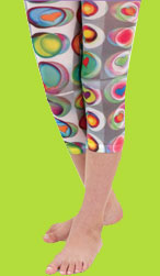 Jeffries Socks Lovely Print Capri Tights