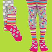 Grey Heather Flippy Kids Tights 