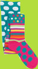 Teal Flippy Children's Winter Tights