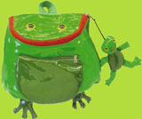Kidorable Frog Backpack
