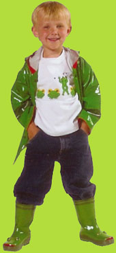Kidorable Frog Raincoat