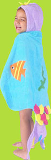 Kidorable Mermaid Hooded Towel