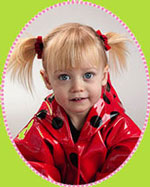 No Slippy Hair Clippy Red Ladybug With Antenna Hair Clip