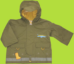 Kushies Olive Raincoat