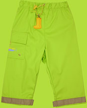 Kushies Apple Green  Rainpants
