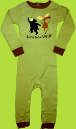 LazyOne Green Born To Be Wild Union Suit