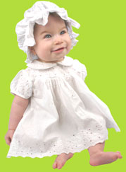 Ma Petite Amie White Bali Lace Bouquet Dress