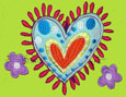 Me Too Embroidered Heart