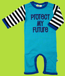 Me Too "Protect My Future" Long Sleeve Bodysuit 