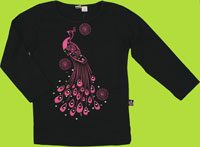 Me Too Gertrud Bam Jewelled Peacock L/S Top 