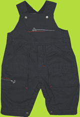 Miniman Navy Pinstripe Overalls