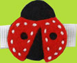 Ladybug Baby Hair Clip