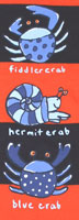 Mulberribush Crabs Screenprint