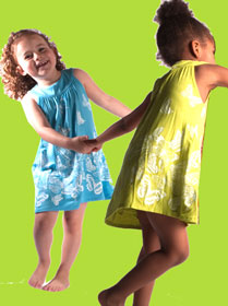 Mulberribush Turquoise Butterfly Print Summer Dress 