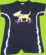 Mulberribush Skateboard Dog Romper