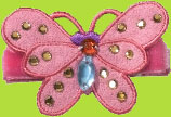 Felicia Shocking Pink Butterfly