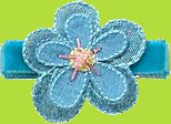 Turquoise Baby Har Clip