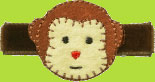 No Slippy Hair Clippy Monkey Zahara Hair Clip 