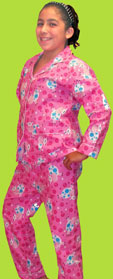 Papabear Cows Cotton Flannel Pajamas