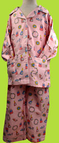 kids cotton flannel dress up pajamas
