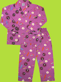 Papbear Peace and Love Cotton Flannel Set