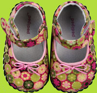Pink Potpourri Fabric Mary Jane 