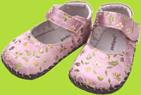 Pediped Lavender Chineese Baby Doll Mary Jane