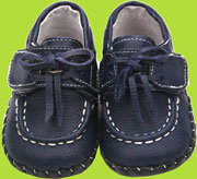 Pediped Nathan Navy Deck Shoe