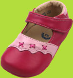 Rainbow Steps Raspberry/Pink Prewalker Shoes 