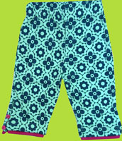 Organic Cotton Capri Leggings for Kids