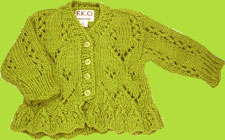 Rico Handknit Button-Up Cardigan
