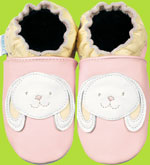 Pink Bunny Robeez Booties