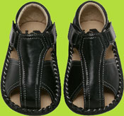 See Kai Run Benson Black Sandals