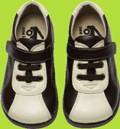 Brown and Cream Shoe