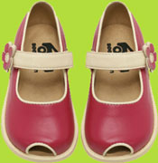 See Kai Run Raspberry Pip Toe shoe for kids